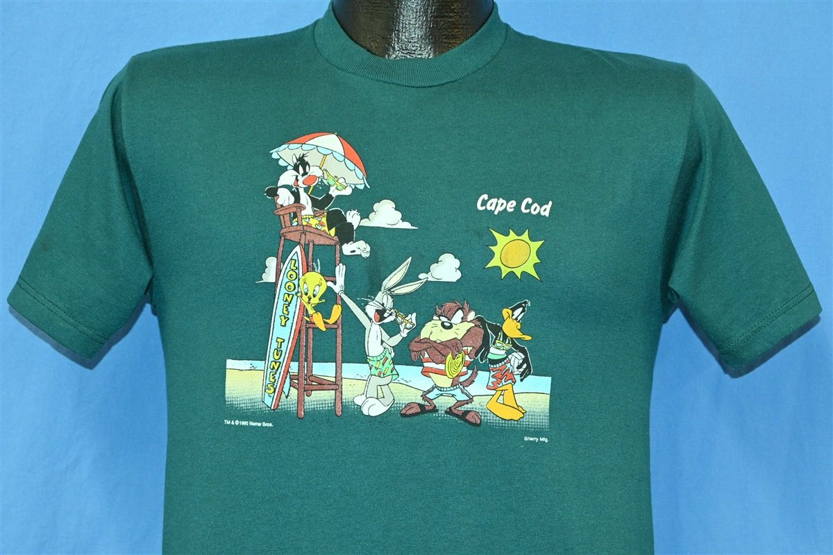 90s Looney Tunes Cape Cod Bugs Daffy t-shirt Youth Extra product image 1