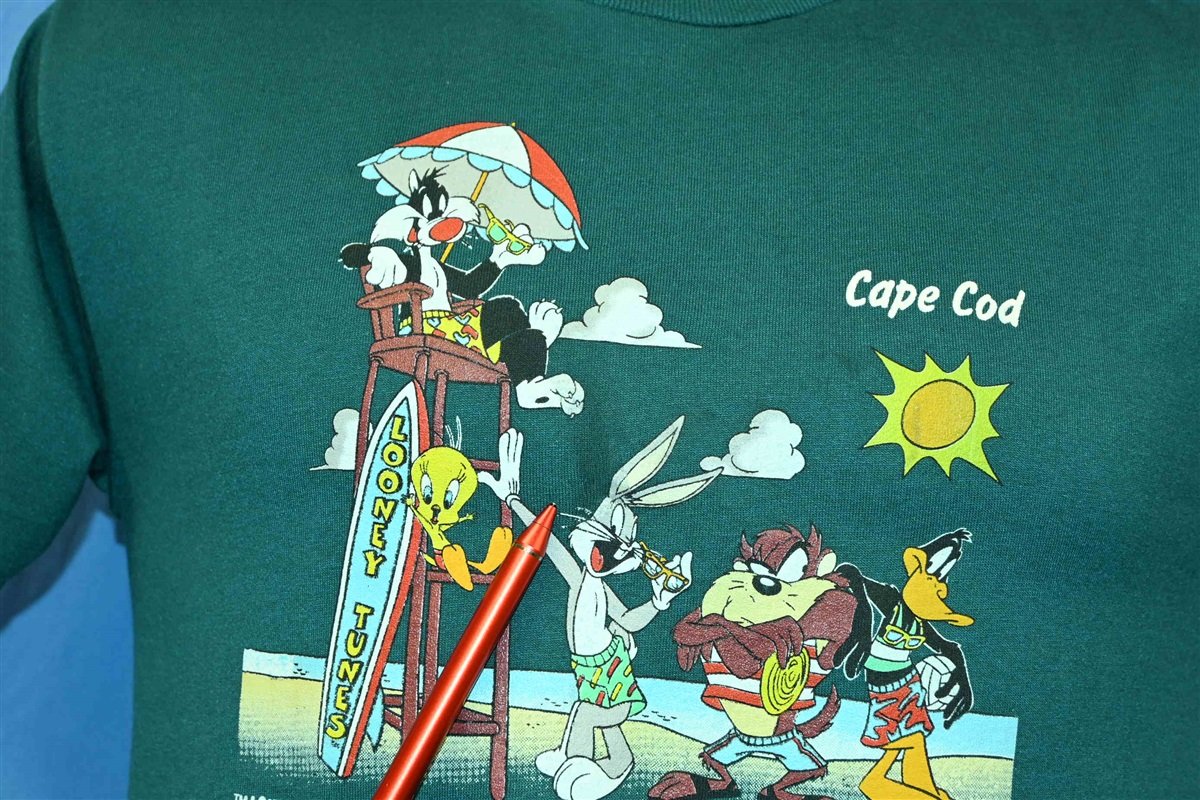90s Looney Tunes Cape Cod Bugs Daffy t-shirt Youth Extra product image 3