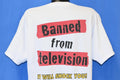 90s Banned From Television It Will Shock t-shirt Extra Large product image 1