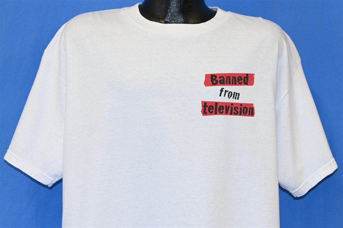 90s Banned From Television It Will Shock t-shirt Extra Large product image 2