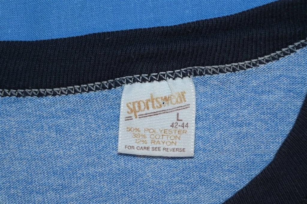 80s M/S Skyward Cruise Rayon Tri-Blend Ringer t-shirt Medium product image 3