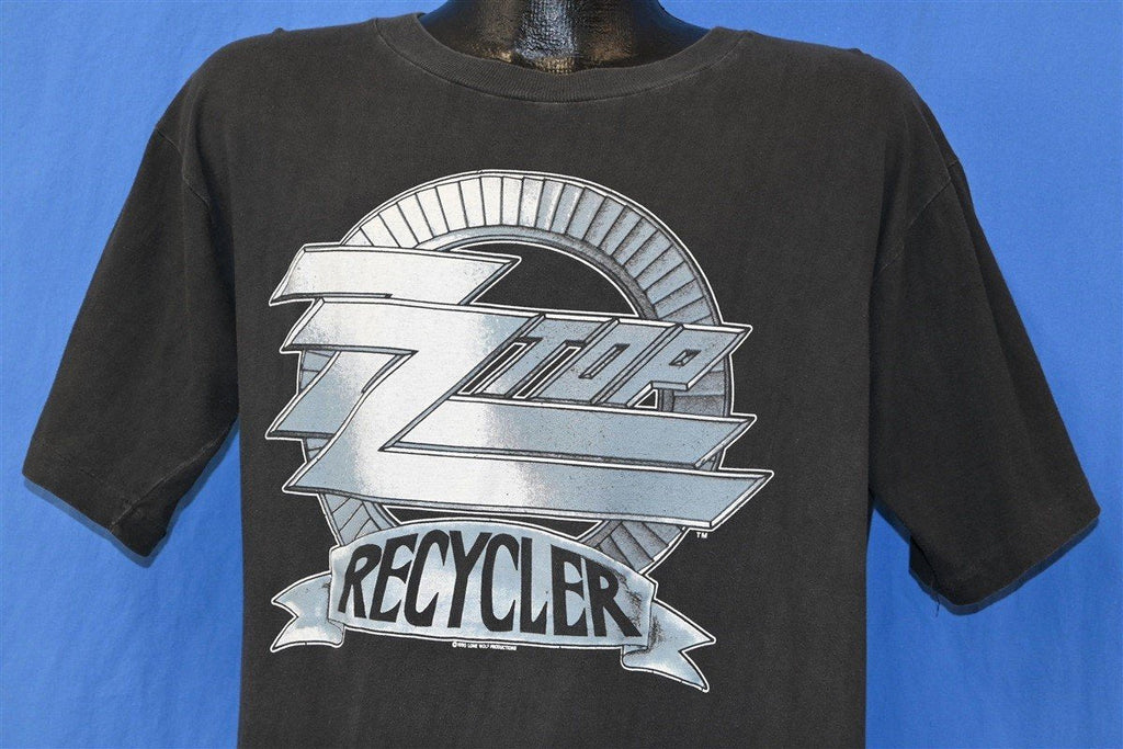 90s ZZ Top Recycler Tour Rock Concert t-shirt Large product image 1