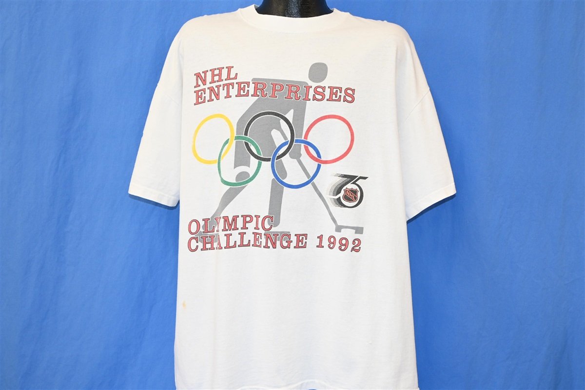 90s NHL Hockey Olympic Challenge 1992 t-shirt Extra Large product image 2