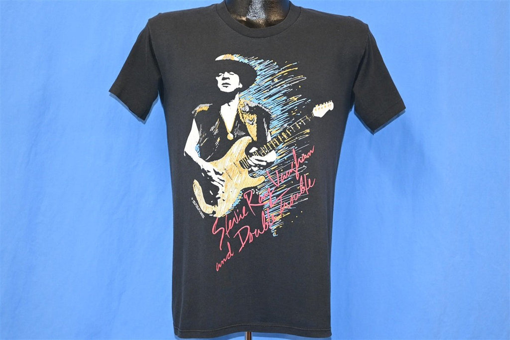 90s Stevie Ray Vaughan Double Trouble 1990 Tour t-shirt product image 2