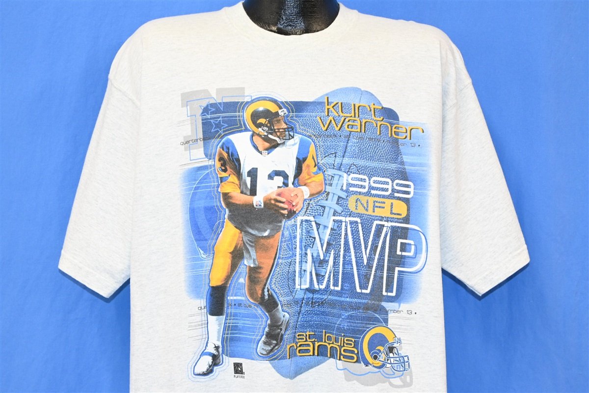 90s St Louis Rams Kurt Warner 1999 NFL MVP t-shirt Extra product image 1