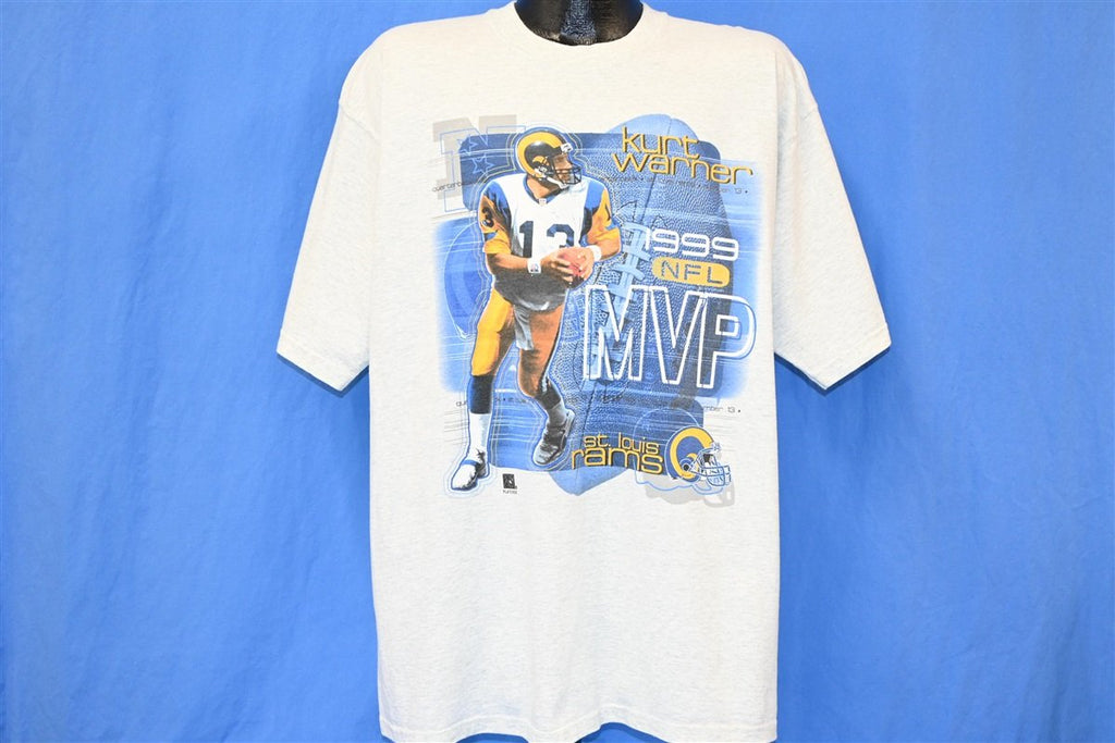 90s St Louis Rams Kurt Warner 1999 NFL MVP t-shirt Extra product image 2