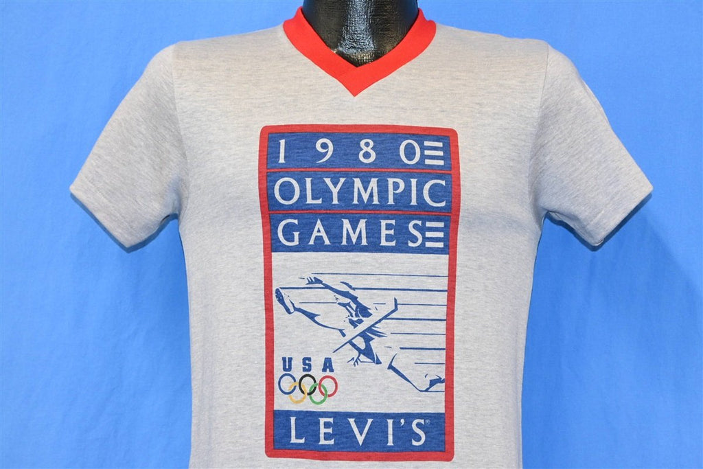 80s 1980 Summer Olympics USA Levi's Tab Tag NWT t-shirt product image 1