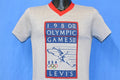 80s 1980 Summer Olympics USA Levi's Tab Tag NWT t-shirt product image 1