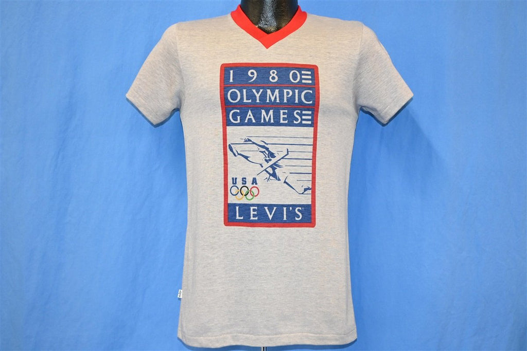 80s 1980 Summer Olympics USA Levi's Tab Tag NWT t-shirt product image 2