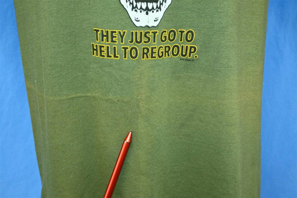 80s Marines Never Die USA Military t-shirt Medium product image 3