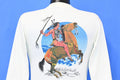 80s Native American Dreamcatcher Henley Rib Knit t-shirt product image 1