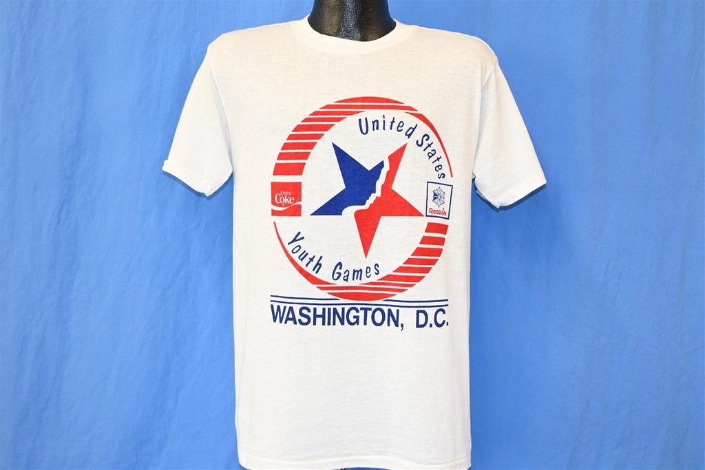80s US Youth Games Washington DC Coca Cola Reebok t-shirt product image 2