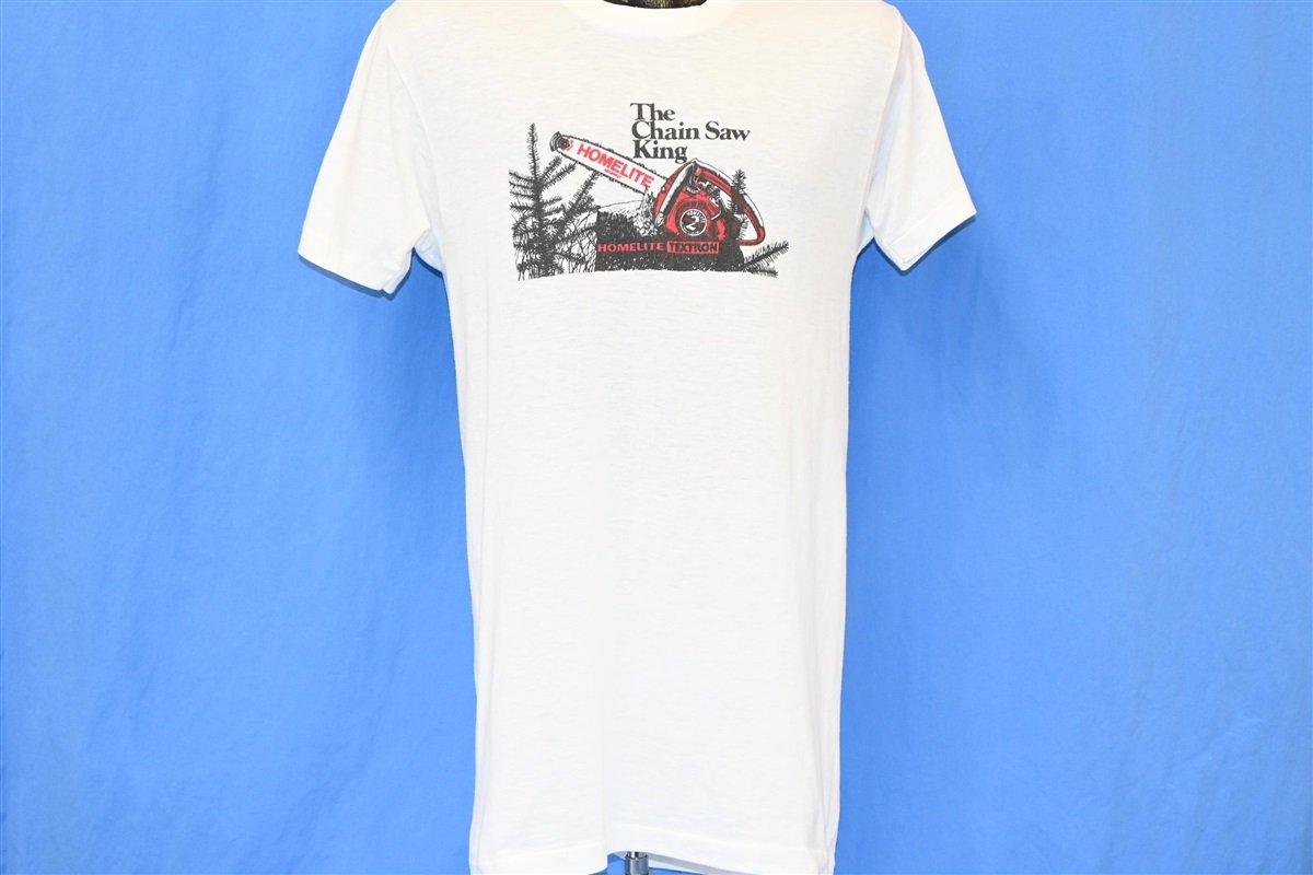 80s Chainsaw King Homelite Textron Power Tools t-shirt product image 2