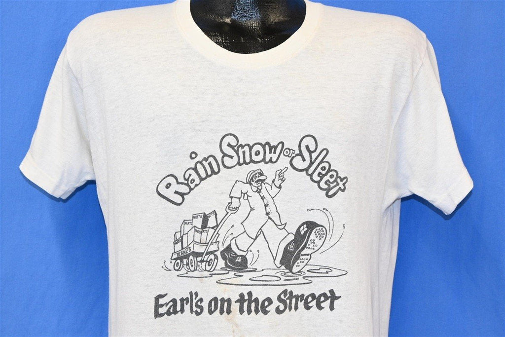 70s R Crumb Cartoon Spoof Earl's Automotive t-shirt Medium product image 1