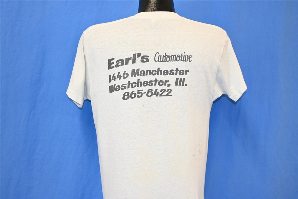 70s R Crumb Cartoon Spoof Earl's Automotive t-shirt Medium product image 3