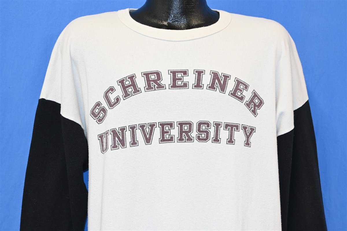 90s Schreiner University Texas Rib Knit t-shirt Extra Large product image 1