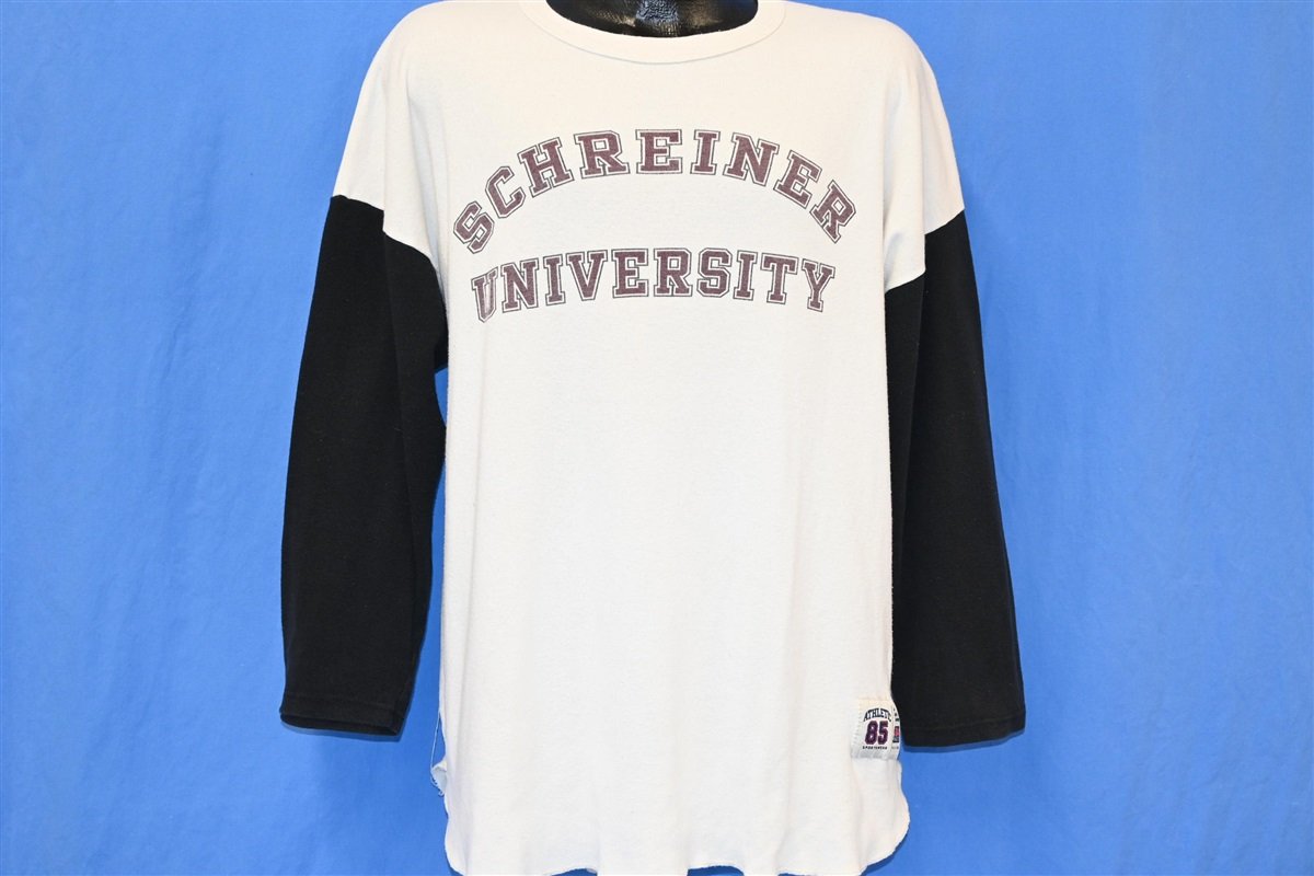 90s Schreiner University Texas Rib Knit t-shirt Extra Large product image 2