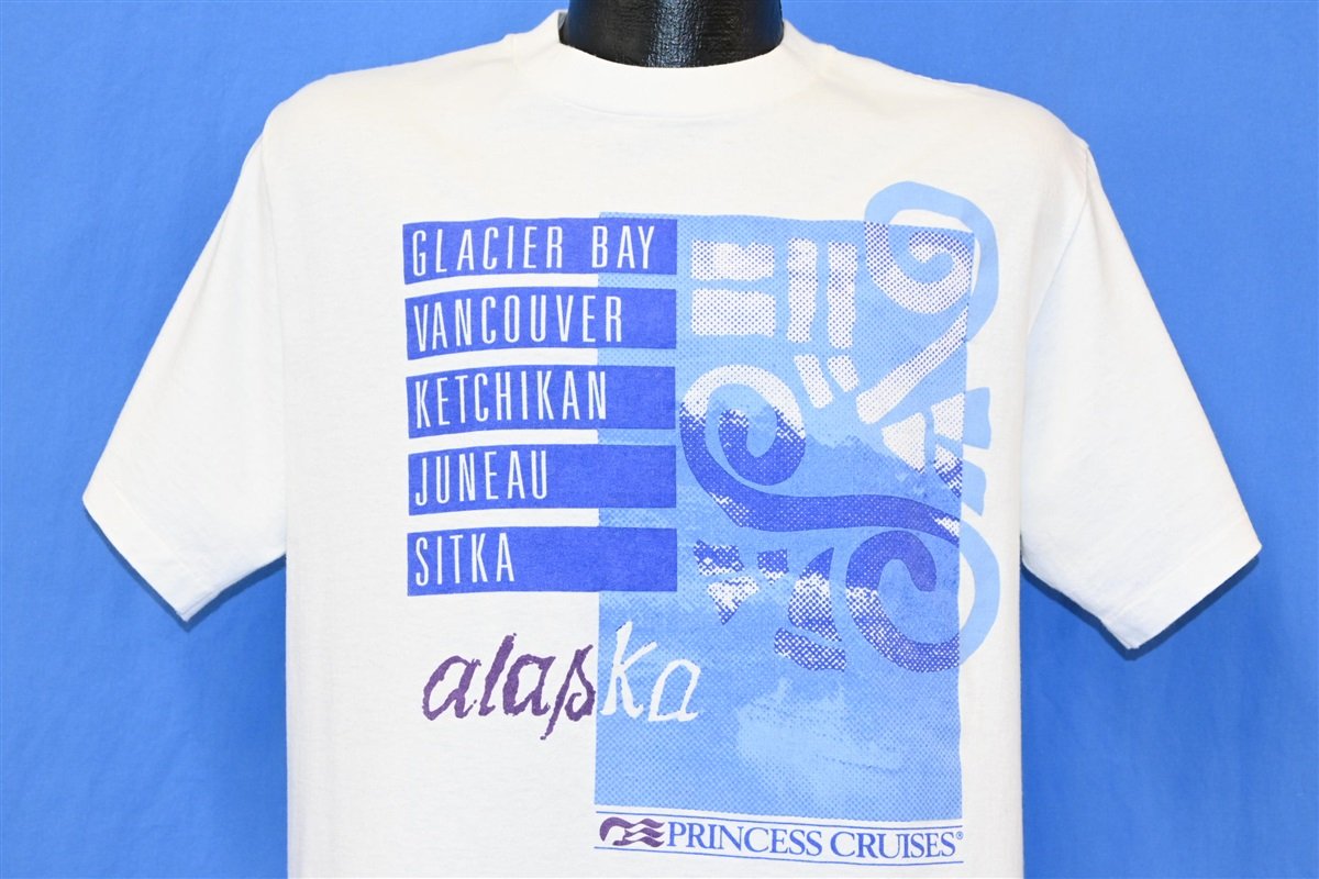 90s Alaska Princess Cruises Juneau Glacier Bay t-shirt Large product image 1