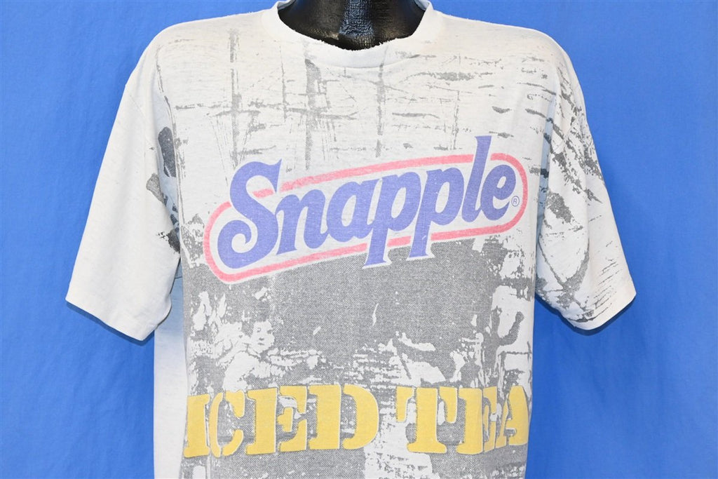90s Snapple Iced Tea Brand Big Print Distressed t-shirt product image 1