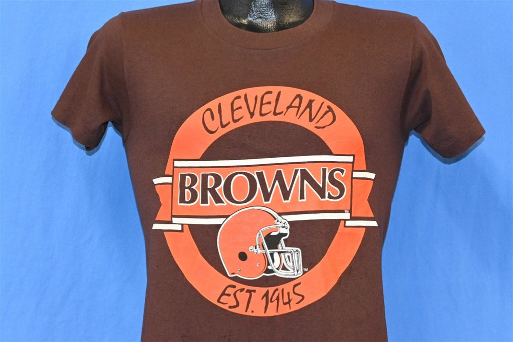 80s Cleveland Browns Football Helmet NFL t-shirt Small product image 1