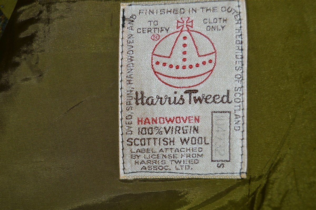 60s JC Penney's Towncraft Harris Tweed Sport Coat Jacket product image 5