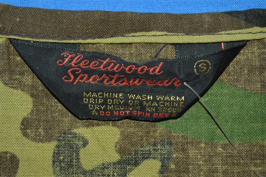 80s Woodland Camo Hunting Vest Small product image 4