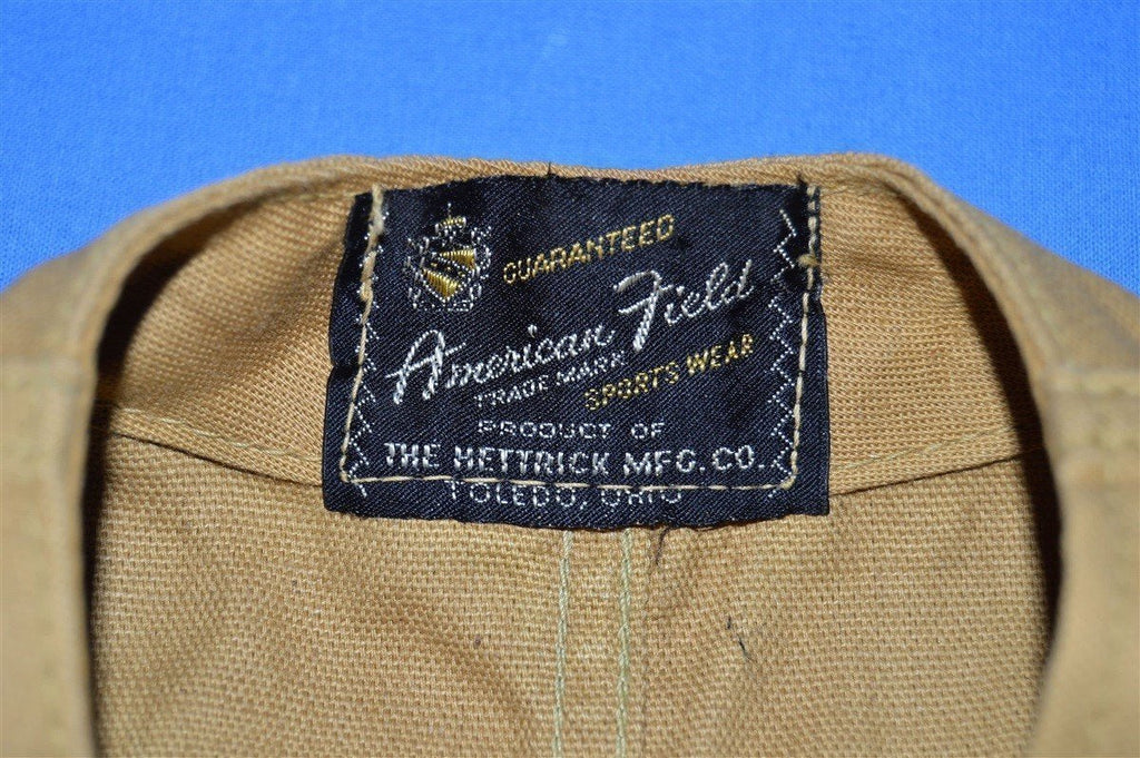 50s American Field Brown Duck Hunting Vest Small product image 5