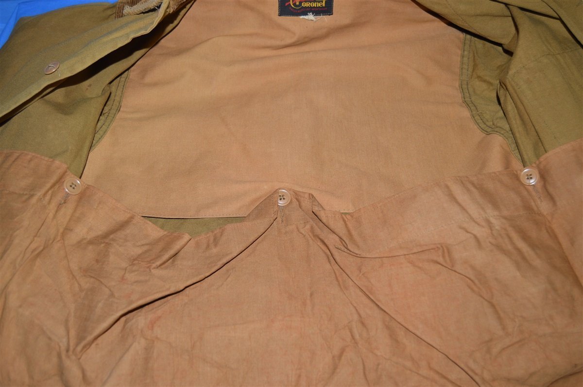 60s Coronet Water Repellant Khaki Hunting Jacket Large product image 5