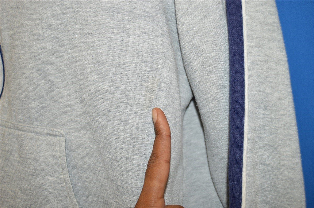 80s Nike Heather Grey Striped Track Jacket Medium product image 3