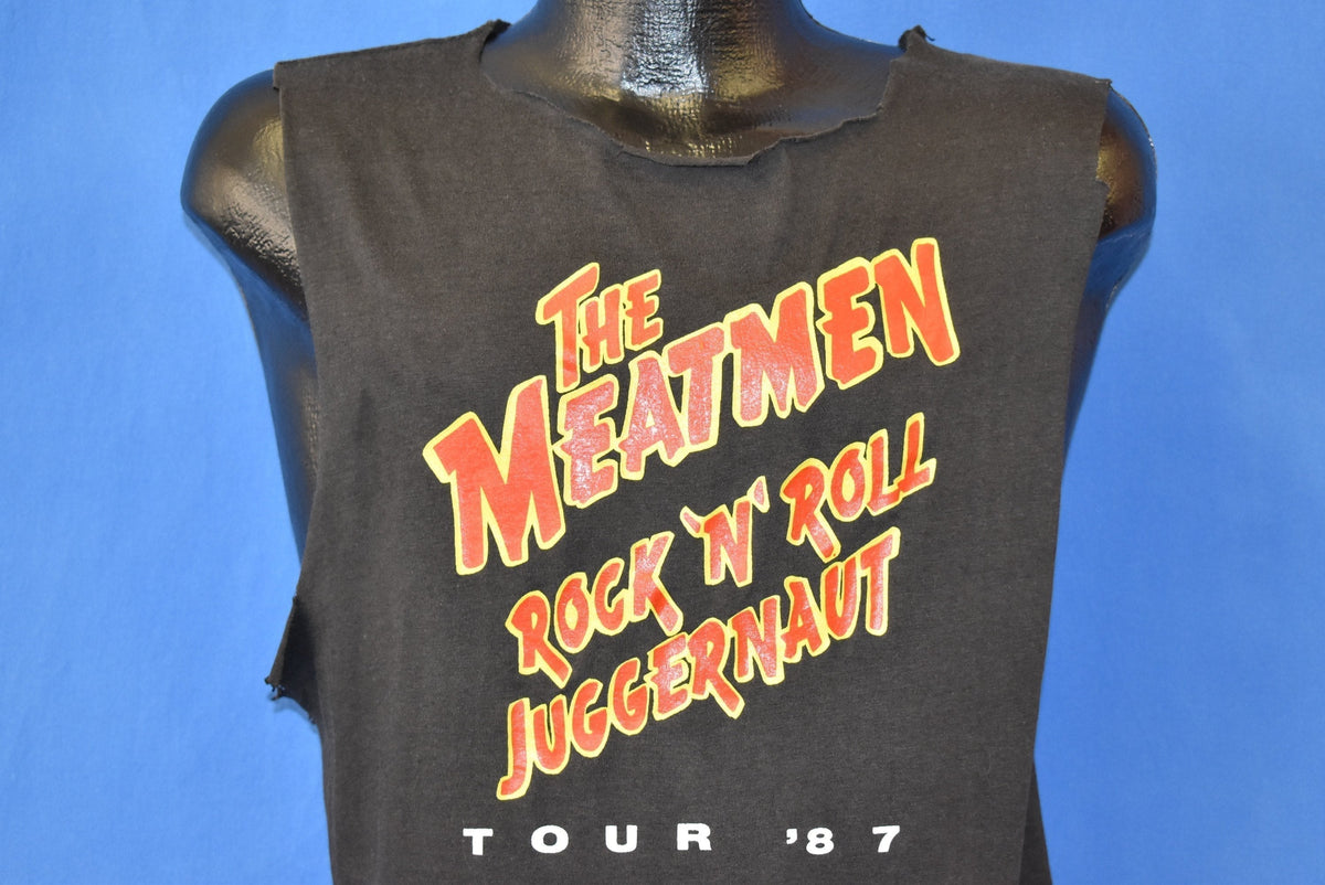 80s The Meatmen Distressed 1987 Tour t-shirt Small product image 1