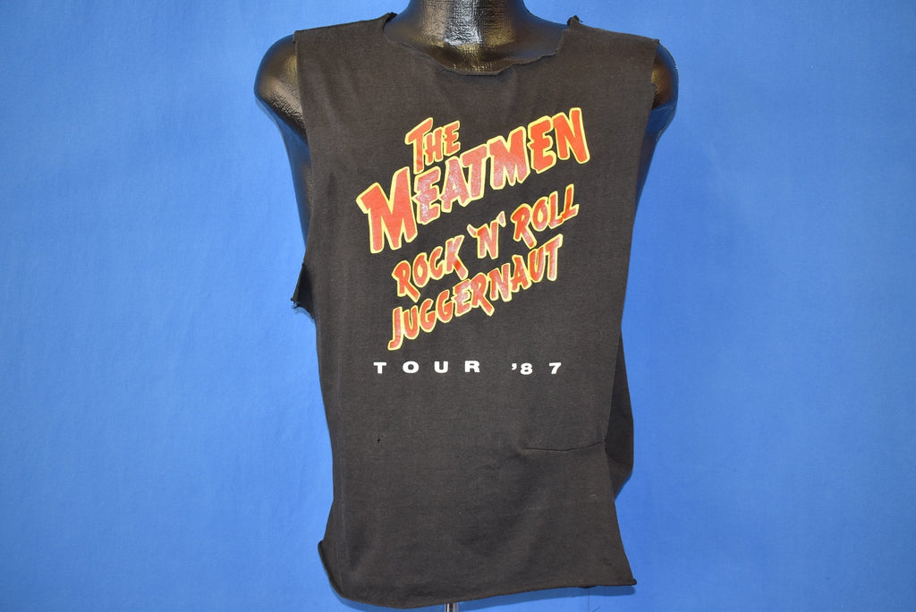 80s The Meatmen Distressed 1987 Tour t-shirt Small product image 2