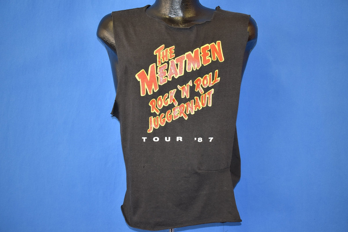 80s The Meatmen Distressed 1987 Tour t-shirt Small product image 2