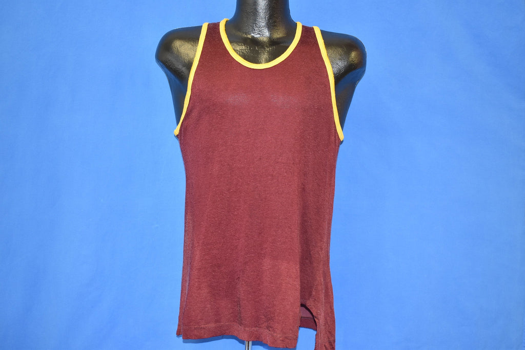 50s Southern Athletic Maroon Tank Top Jersey t-shirt Small product image 2