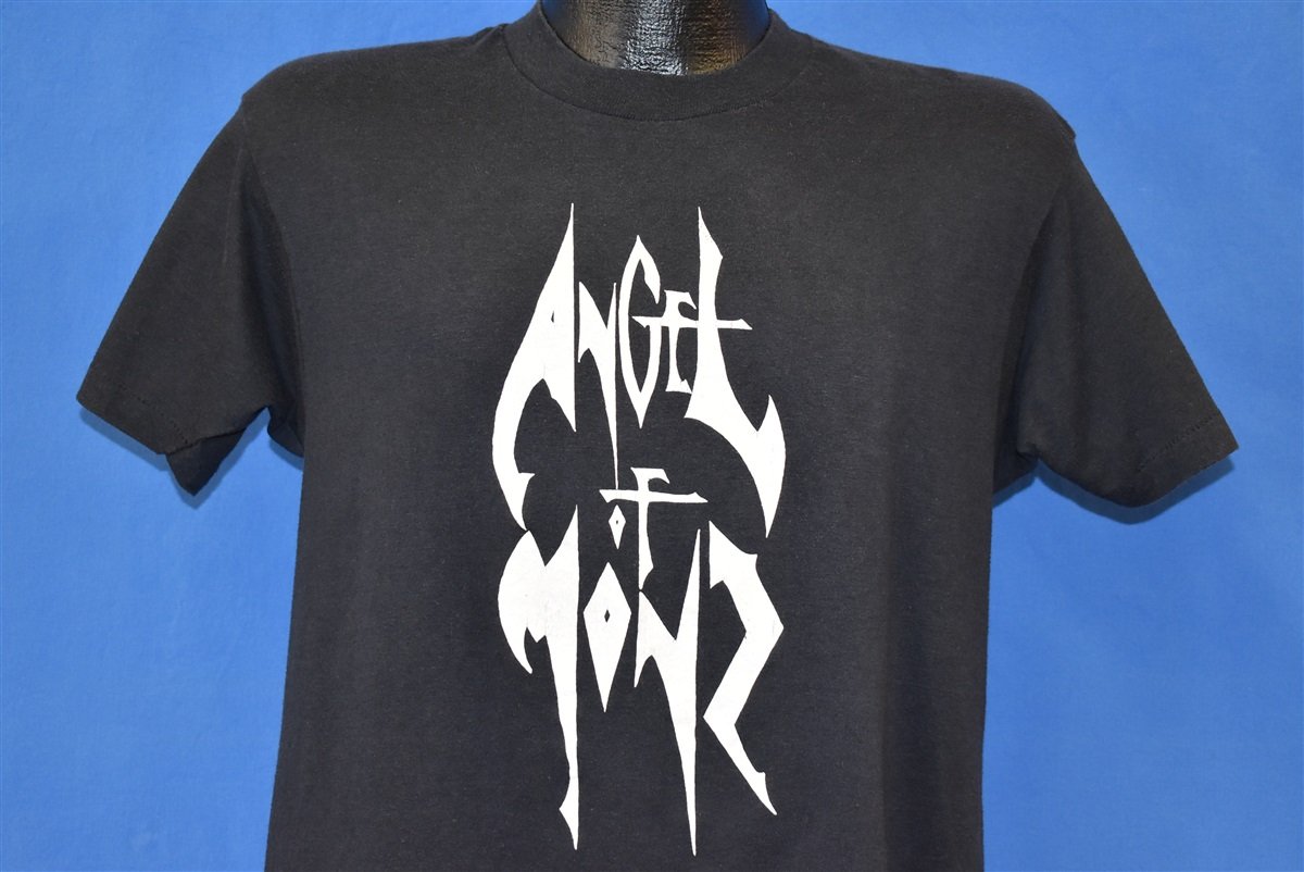 80s Angel of Monz Steve Hackett Band t-shirt Medium product image 1