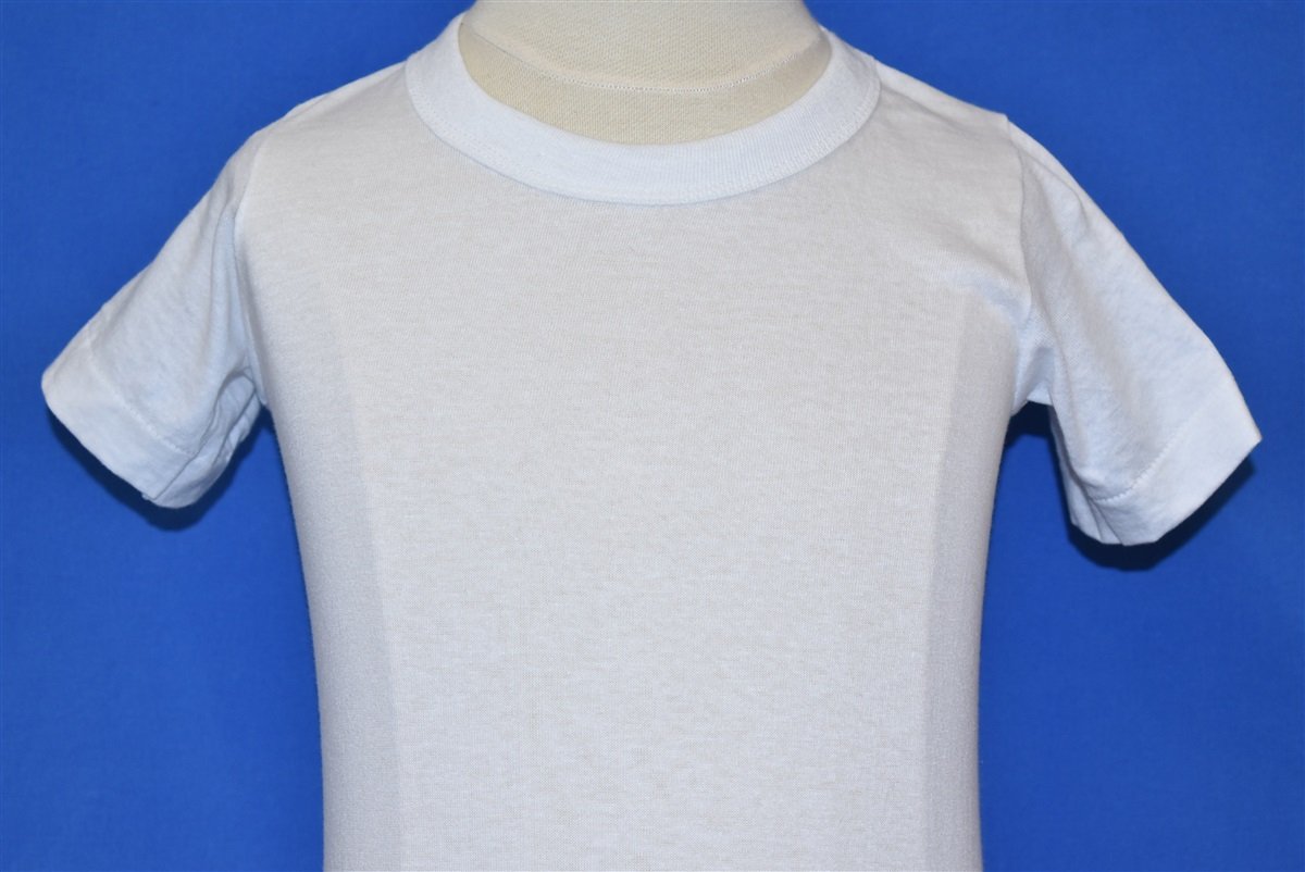 70s Blank White t-shirt Toddler 2T product image 5