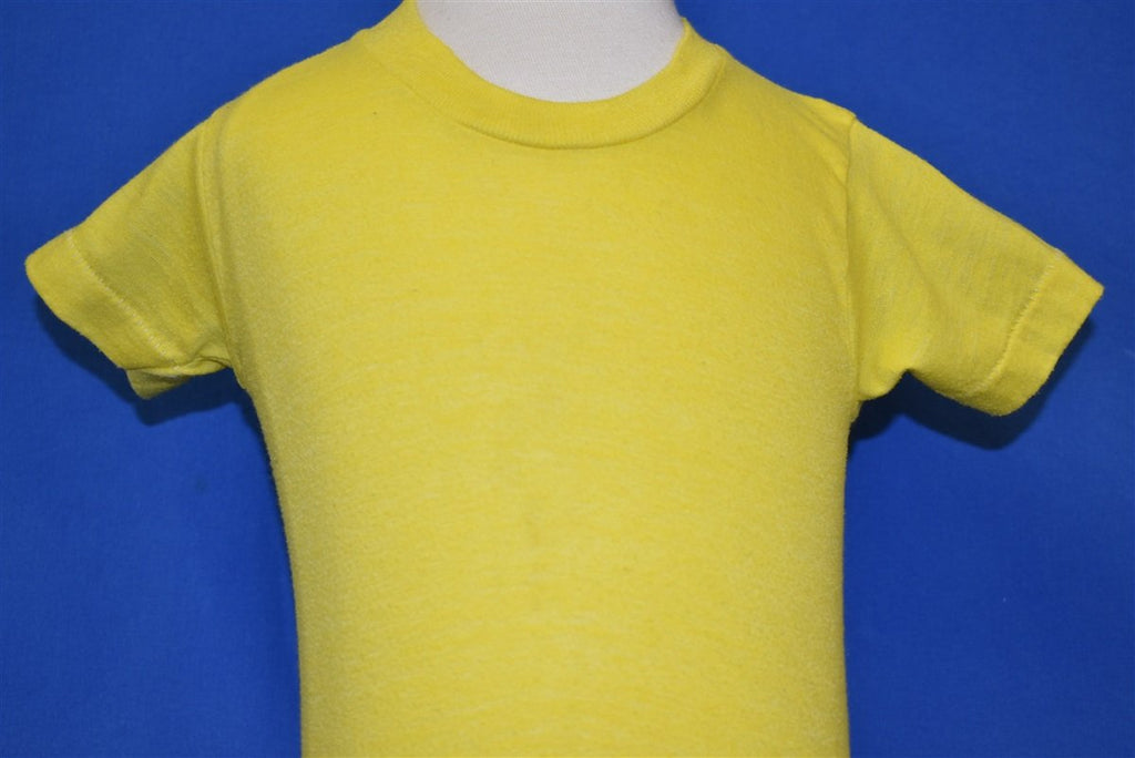 70s Yellow Solid Blank Baby t-shirt 12-18 Months product image 1