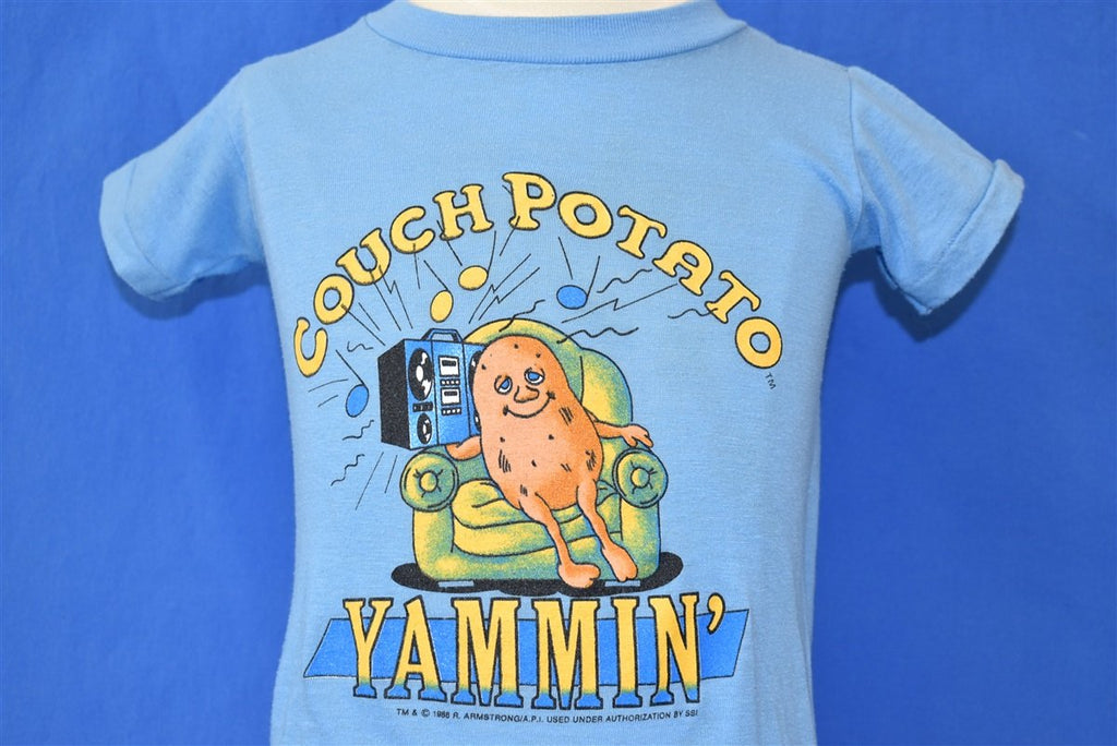 80s Couch Potato Yammin Funny t-shirt Youth 4 product image 1