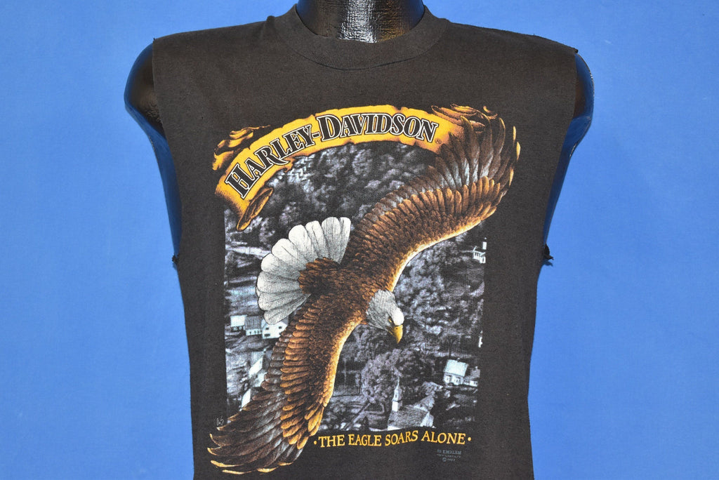 80s Harley Davidson The Eagle Soars Alone t-shirt Medium product image 1