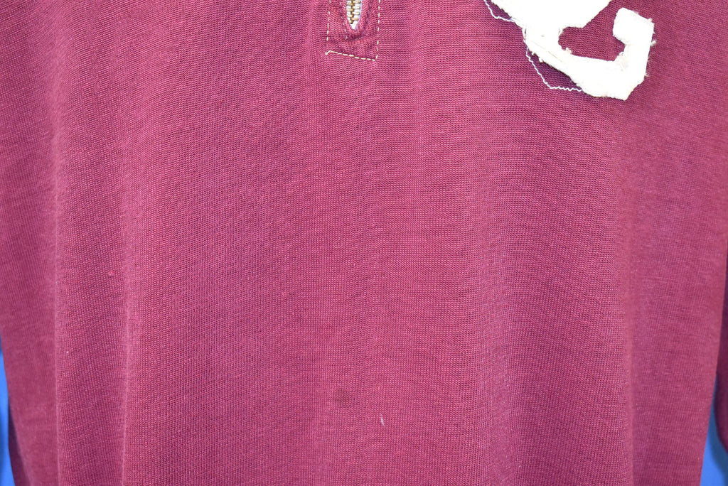 50s Southern Athletic Maroon And White Pull Over Sweatshirt product image 4