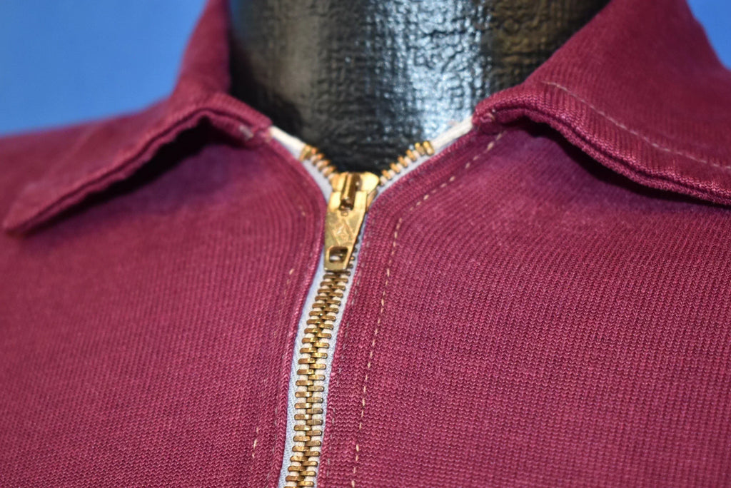 50s Southern Athletic Maroon And White Pull Over Sweatshirt product image 3