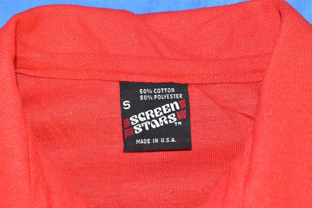 90s Blank Red Golf Polo Shirt Small product image 3