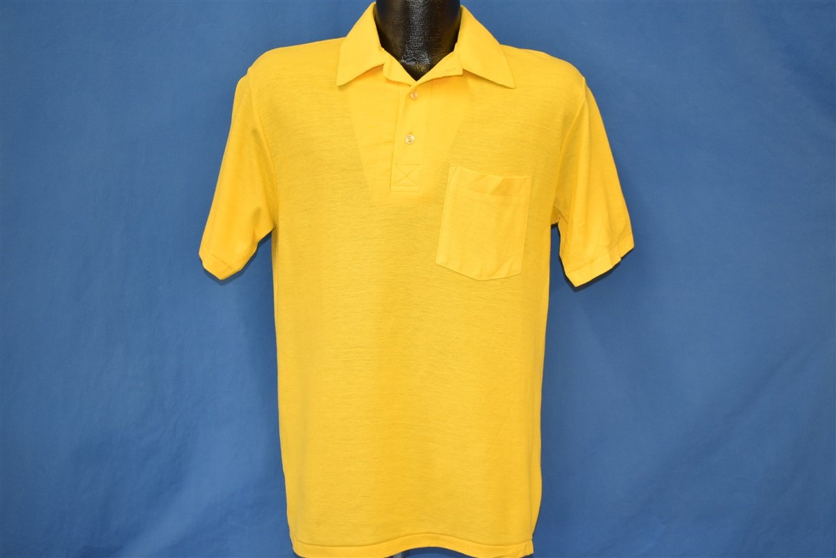 90s Blank Yellow Golf Polo t-shirt Medium product image 2
