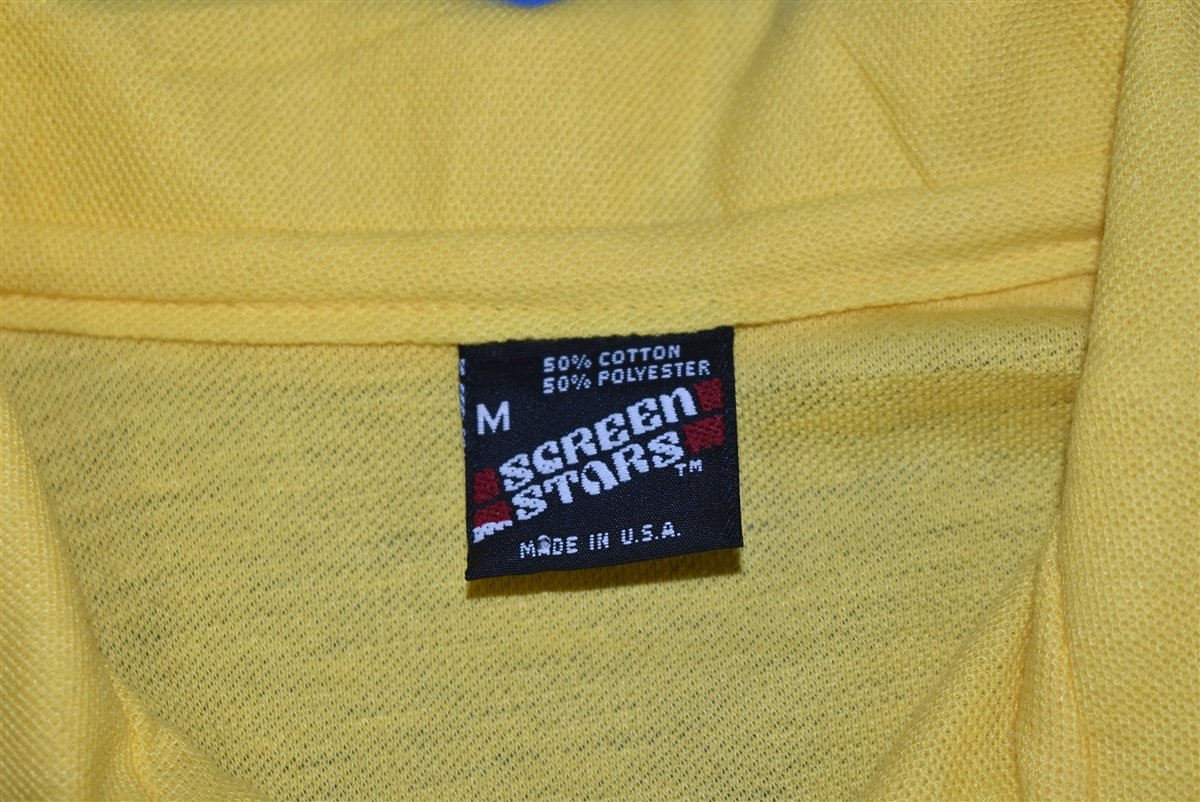90s Blank Yellow Golf Polo t-shirt Medium product image 3