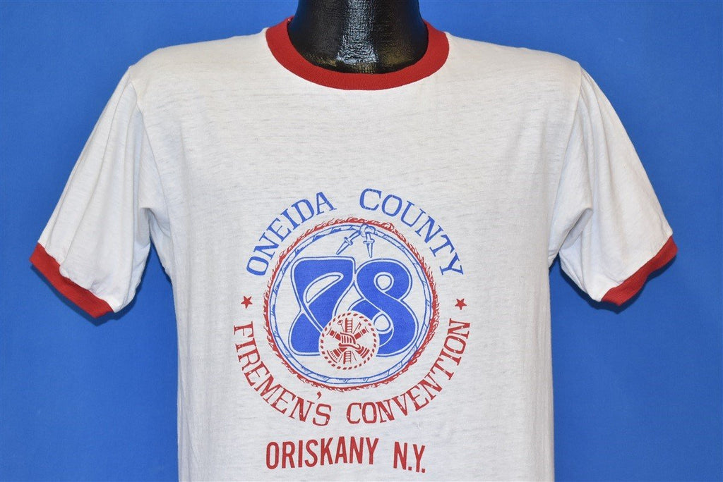 70s Oneida County Fireman's Convention t-shirt Medium product image 1