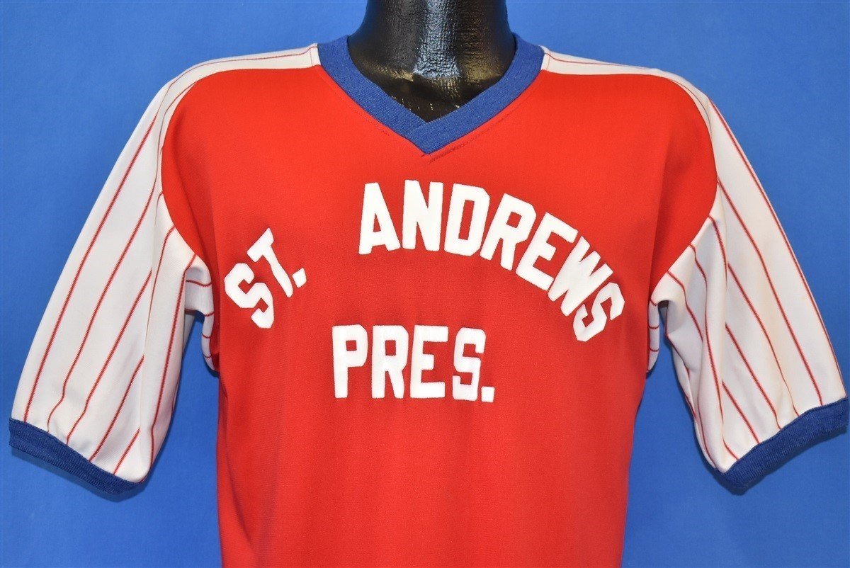 70s St, Andrews Pres Baseball Jersey #13 t-shirt Large product image 1
