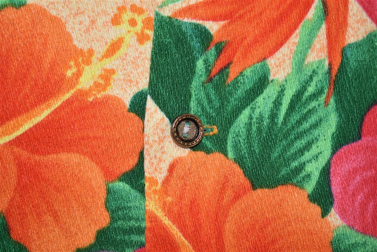 60s Mark Christopher Hawaii Aloha Shirt Medium product image 3