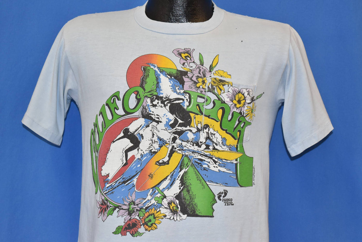 70s Hang Ten California Surfer Pocket t-shirt Medium product image 1