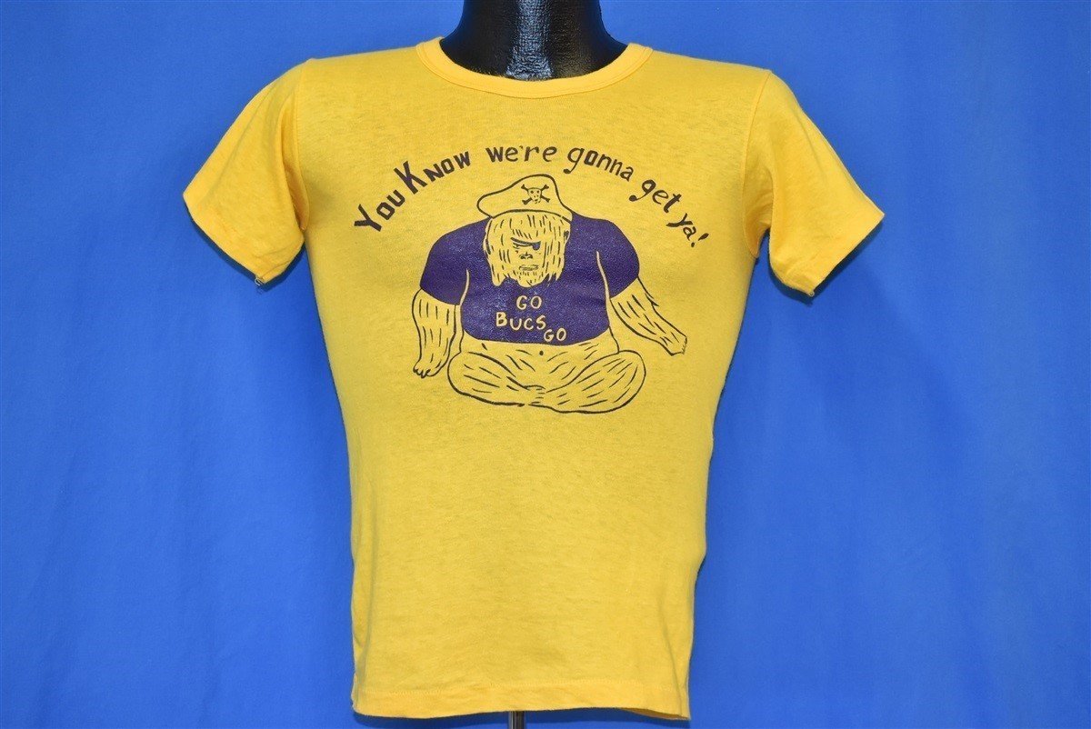 70s East Carolina University Go Bucs Go t-shirt Extra Small product image 2