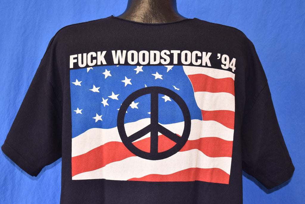90s Therapy? F@#$ Woodstock 94 2-Sided t-shirt Extra Large product image 10
