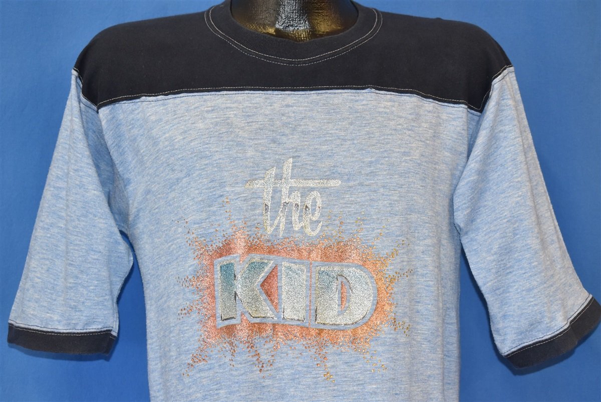 70s The Kid Glitter Rayon Tri Blend Ringer t-shirt Medium product image 1